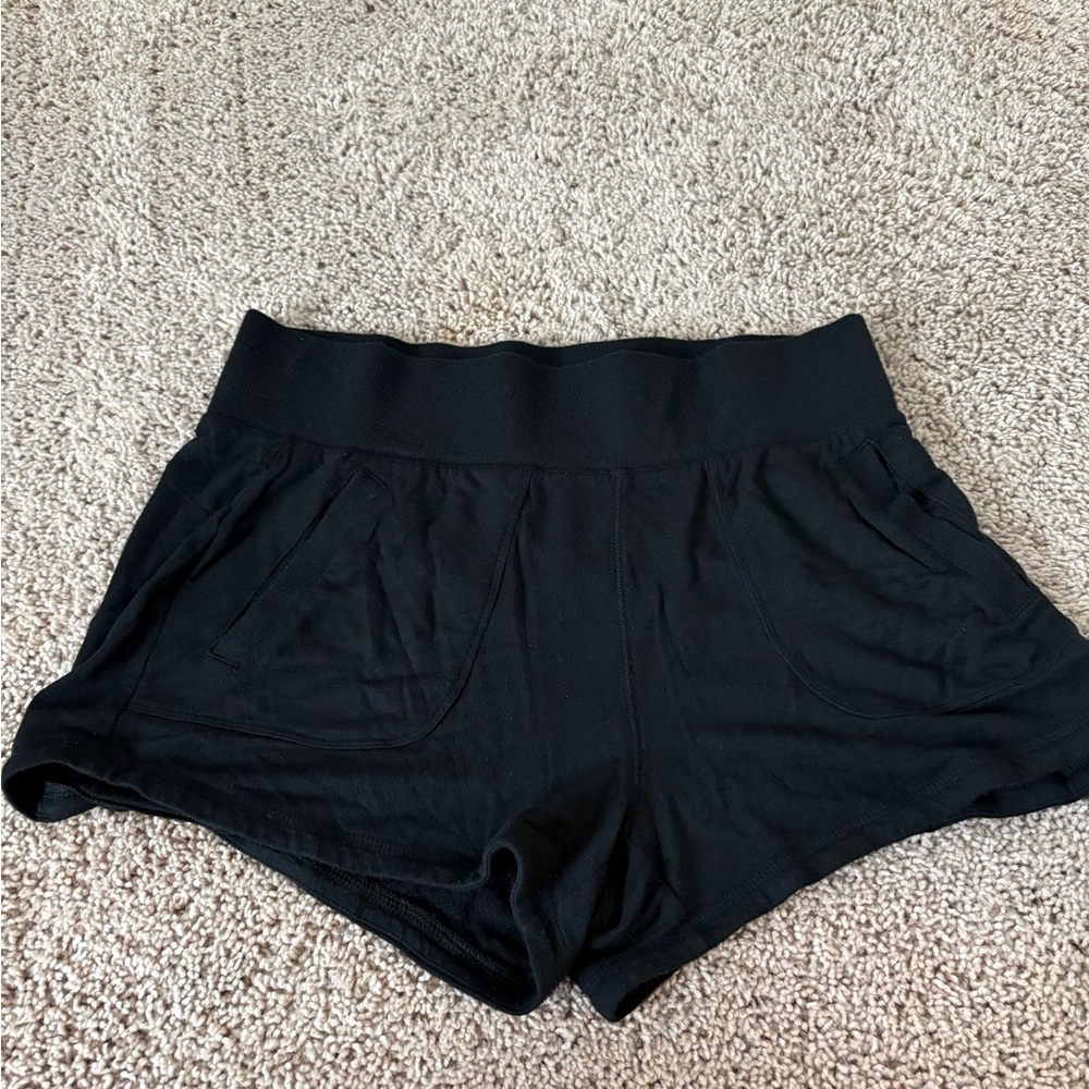Athleta Black Lounge Shorts